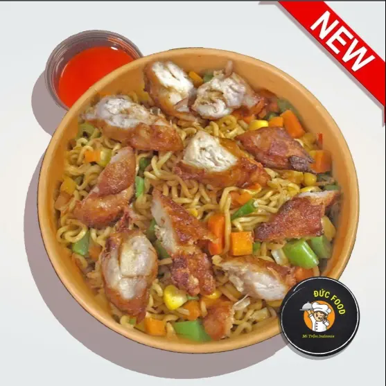 Hình ảnh Mì Trộn Gà Nướng 