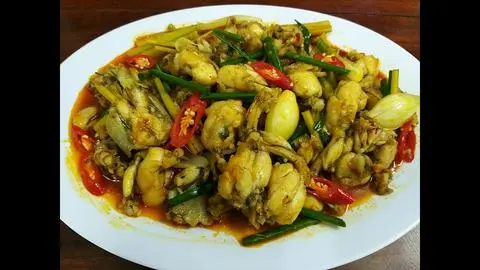 Hình ảnh Ếch xào sả ớt