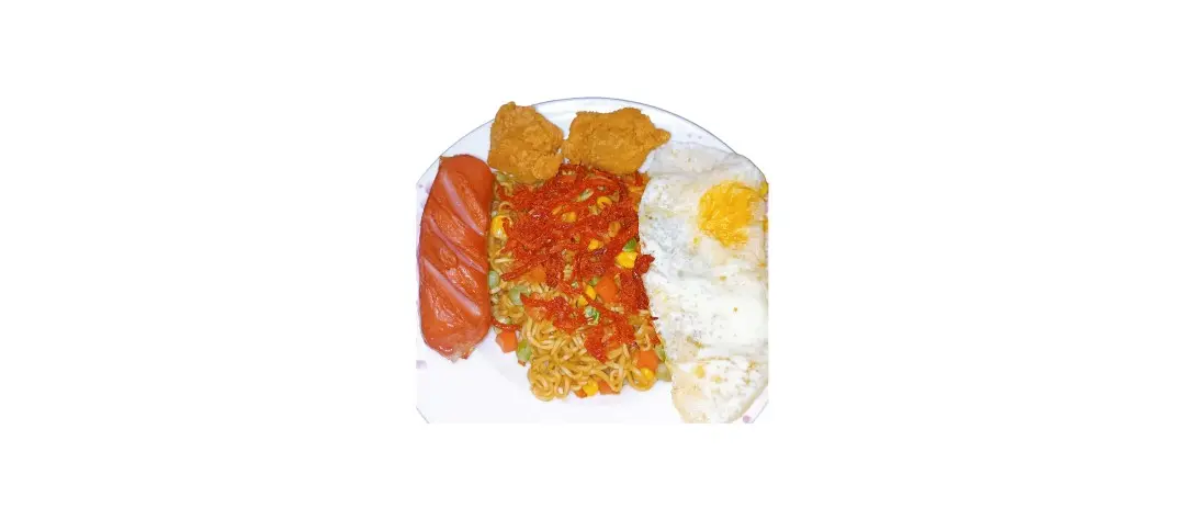 Hình ảnh Mì Trộn Full Topping Đa Sắc