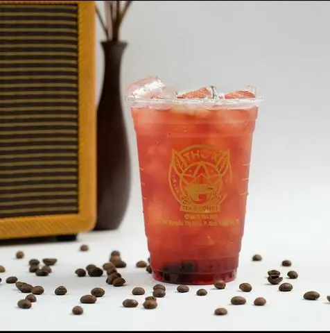 Hình ảnh Trà Nho Lý Chua Đen 600ML