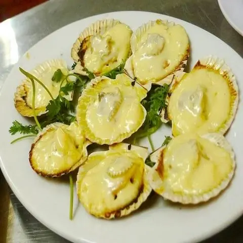 Hình ảnh sò điệp nướng phô mai 
