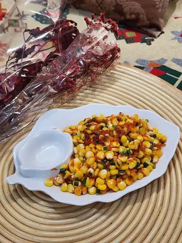 Hình ảnh Bắp xào bơ hành ruốc