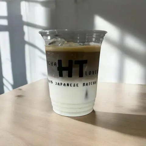 Hình ảnh Houjicha latte size S