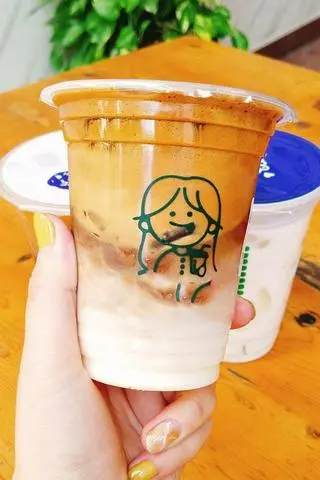 Hình ảnh Cafe nâu đá kem trứng