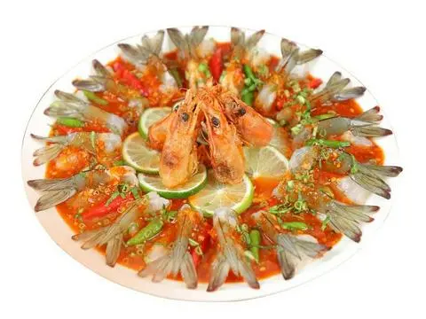 Hình ảnh tôm sốt thái 