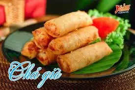Hình ảnh Combo 5 chả giò nhân thịt chiên giòn