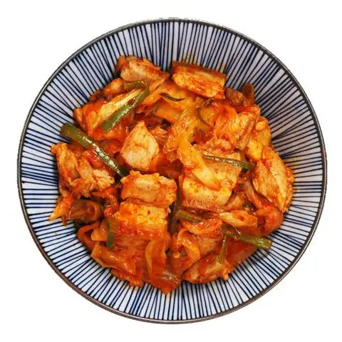 Hình ảnh pan fry pork kimchi