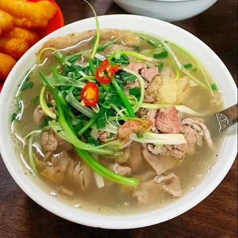 Hình ảnh bún bò tái 