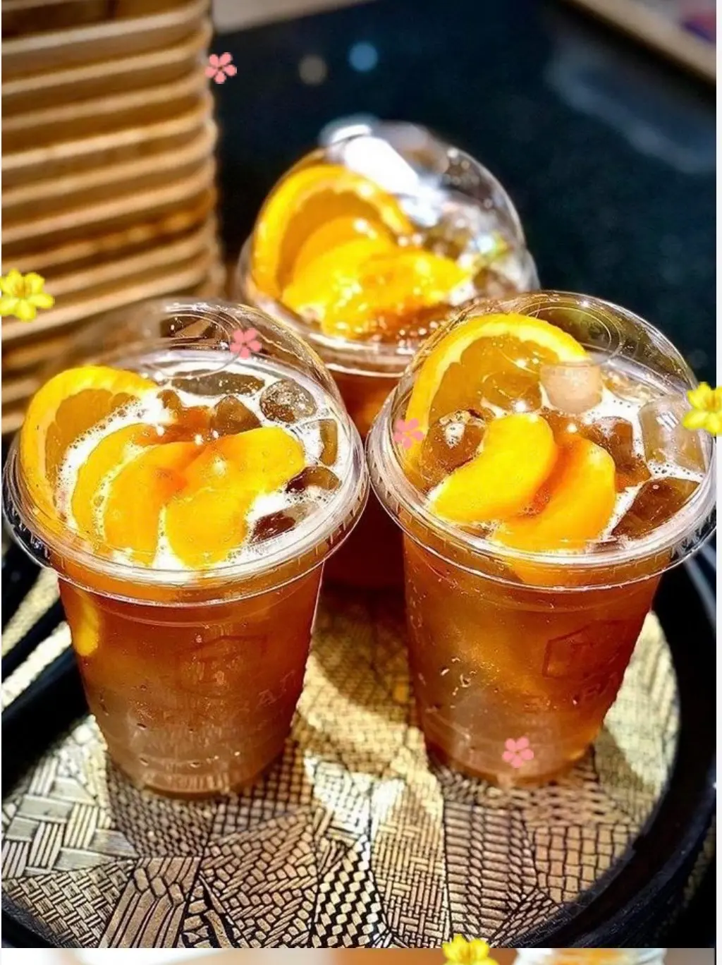 Hình ảnh Trà đào dầm