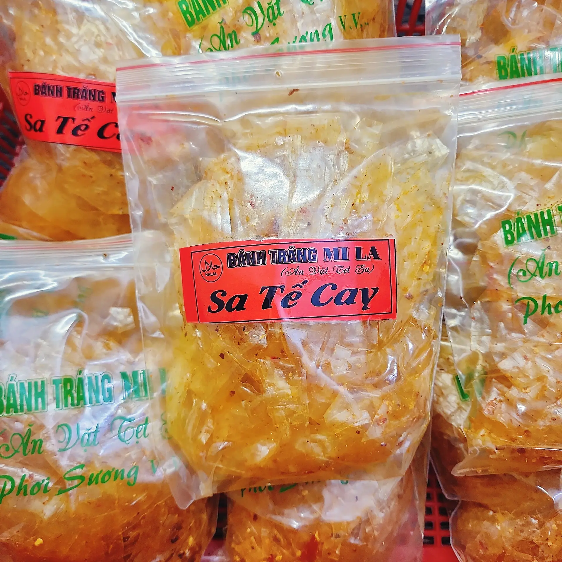 Hình ảnh Bánh tráng sate cay - 1 gói