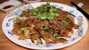 Hình ảnh hữu tiếu xào bò 