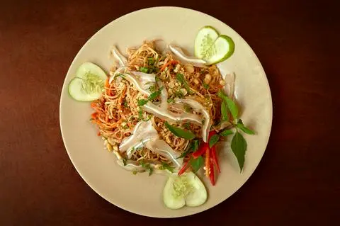 Hình ảnh Nộm hoa chuối tai heo