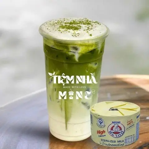 Hình ảnh Matcha Latte Muối Gấu