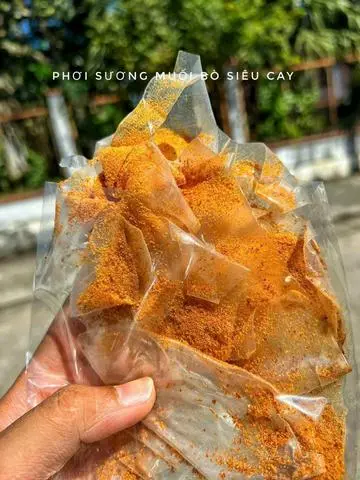 Hình ảnh Phơi Sương Muối Bò (cay)