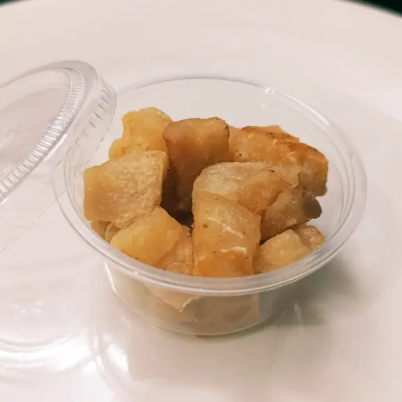 Hình ảnh Da Giòn Mắm Tỏi Thêm