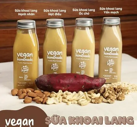 Hình ảnh Sữa Óc Chó & Khoai Lang -  Walnut  & Sweet Potato Milk