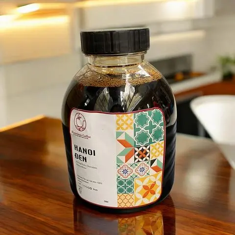 Hình ảnh Cà phê phin đen truyền thống đậm đà
