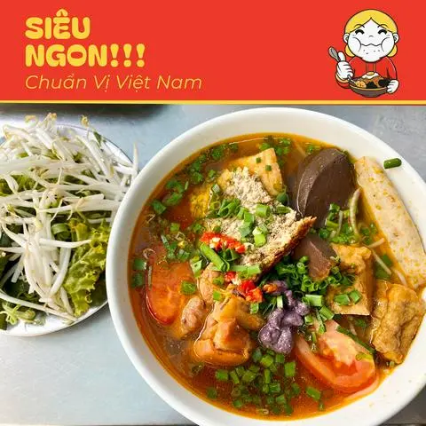 Hình ảnh Bún riêu chuẩn vị - tô thường