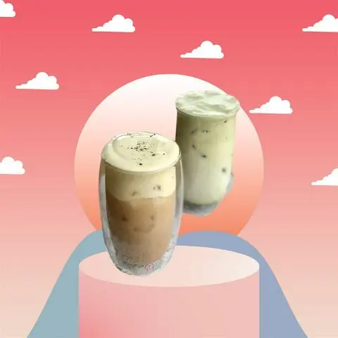 Hình ảnh Trà sữa kem muối 500ml