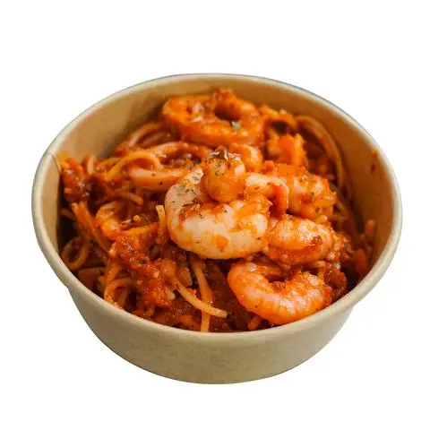 Hình ảnh Spicy Tomato Seafood Pasta