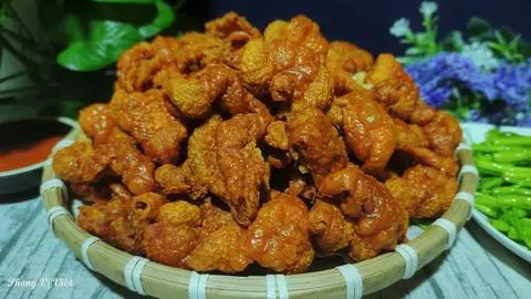 Hình ảnh Da gà sốt kem hành