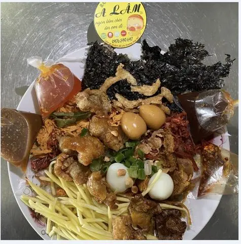 Hình ảnh Bánh tráng trộn - sốt tàu xì