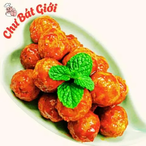 Hình ảnh Bò viên lắc mắm tỏi