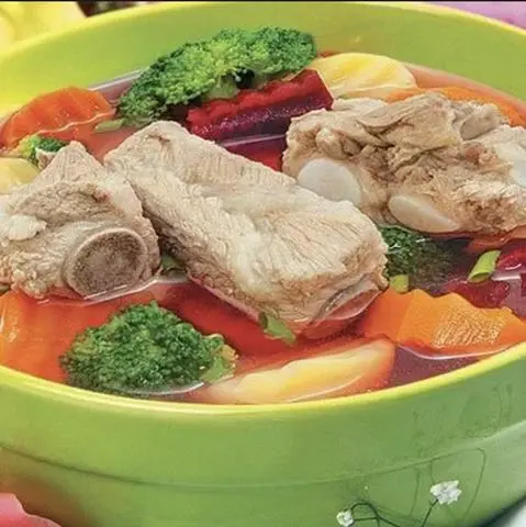 Hình ảnh Canh La Ghim Nấu Thịt Băm
