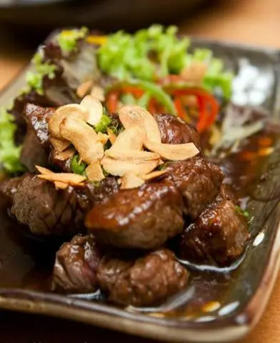 Hình ảnh 10》Saikoro Steak (Bò Mỹ Xào Sốt Cam,Táo)