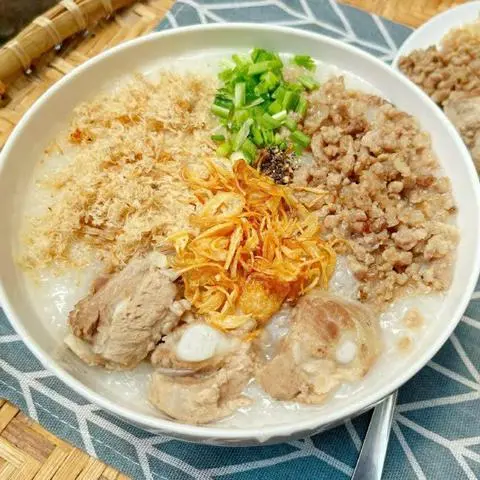 Hình ảnh cháo sườn siêu ngon fulltoping món ơi