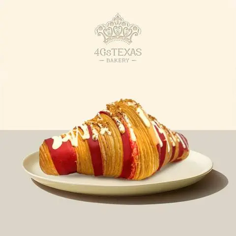 Hình ảnh Croissant Kem Hạnh Nhân Caramel