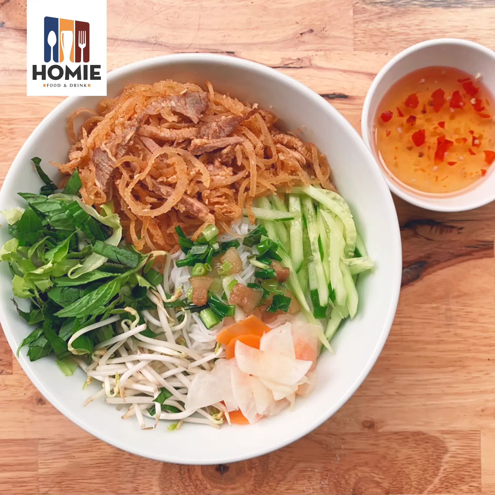 Hình ảnh Bún Bì Thịt