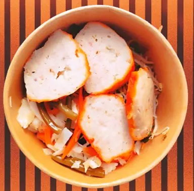 Hình ảnh Mì Trộn Gấp Đôi Chả Cua 