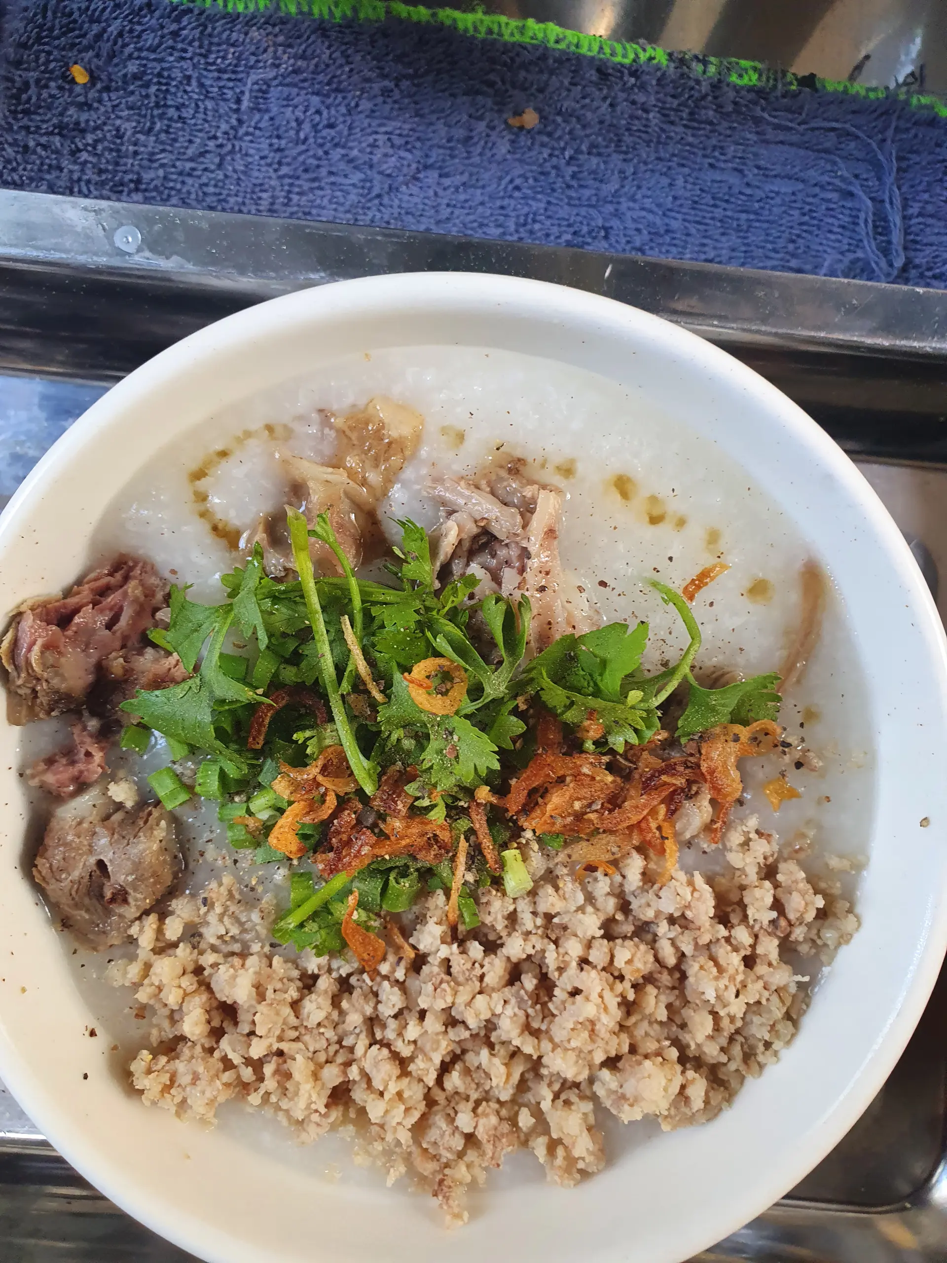Hình ảnh Cháo sườn thịt bằm