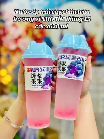 Hình ảnh Nước ép nho kèm thạch
