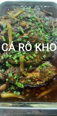 Hình ảnh CƠM CÁ RÔ KHO