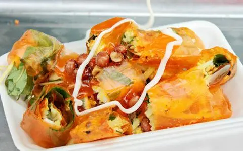 Hình ảnh Bánh tráng cuộn full topping?️