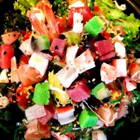 Hình ảnh Salad Hải Sản