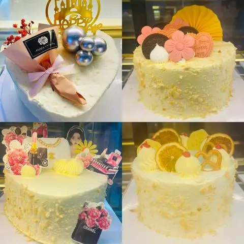 Hình ảnh Bánh kem bắp mừng ngày phụ nữ size (16x8cm)
