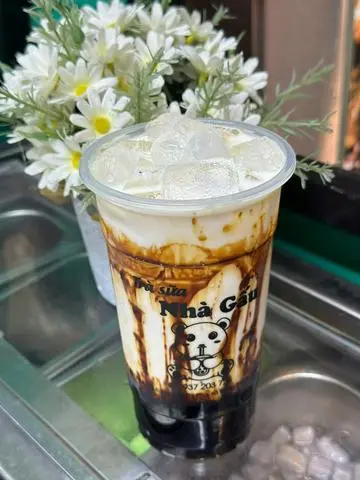 Hình ảnh Sữa tươi trân châu đường đen