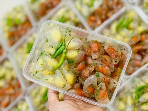 Hình ảnh Bánh bột lọc nhân đậu tôm