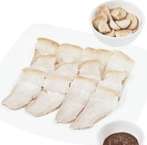 Hình ảnh Thịt luộc, cà pháo + mắm tôm