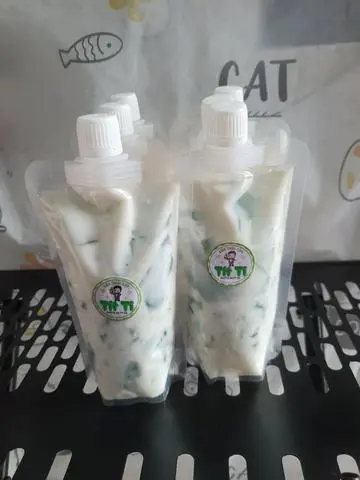 Hình ảnh Sữa thạch hoa đậu biếc