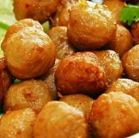 Hình ảnh Bò viên chiên - 2 xiên