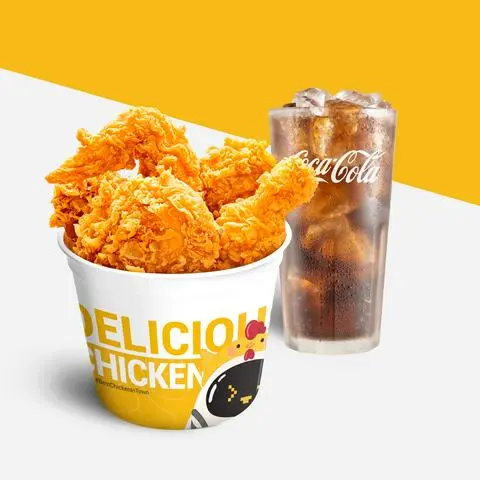 Hình ảnh Combo S1: Gà Rán Kèm Nước