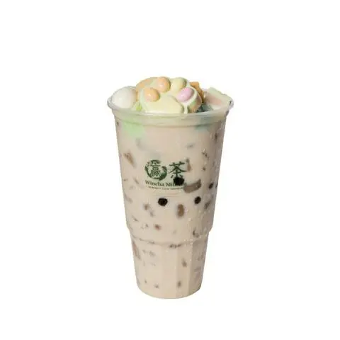 Hình ảnh Trà Sữa Olong Lài Full Set 1L3