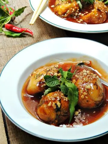 Hình ảnh vịt lộn xào bơ tỏi 