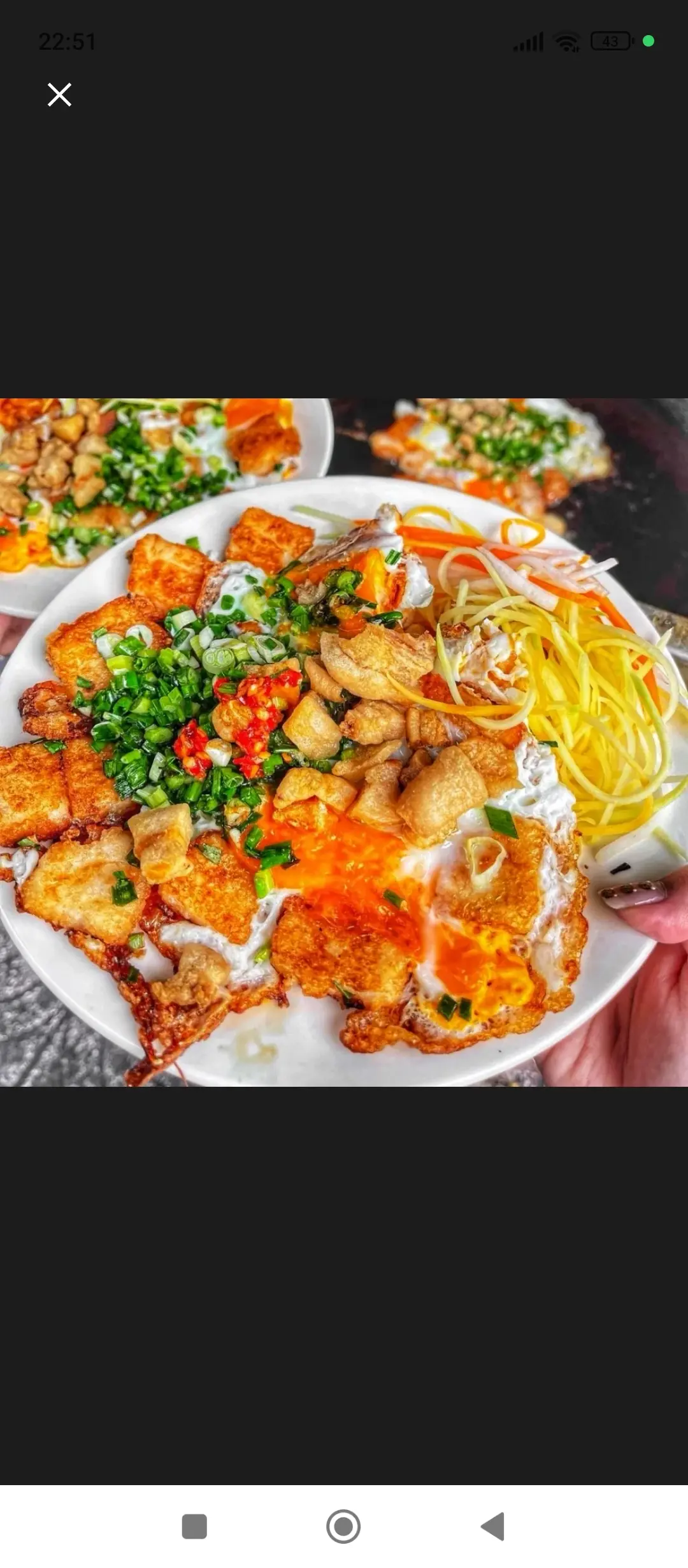 Hình ảnh Bột Môn Chiên - 1 Trứng 