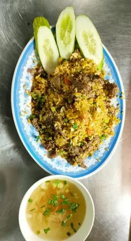 Hình ảnh cơm xào bò 