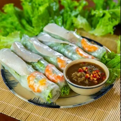 Hình ảnh Gỏi Cuốn Tôm _ 3 cái (tương chấm)